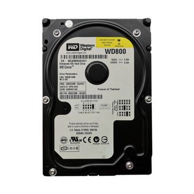 Western Digital Caviar WD800BB 80GB 7200 RPM IDE Hard Drive