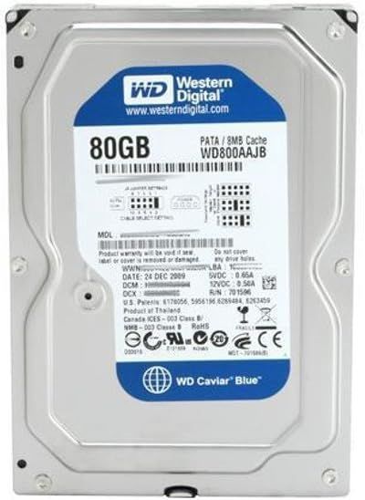 Western Digital Caviar Blue 80GB IDE Hard Drive