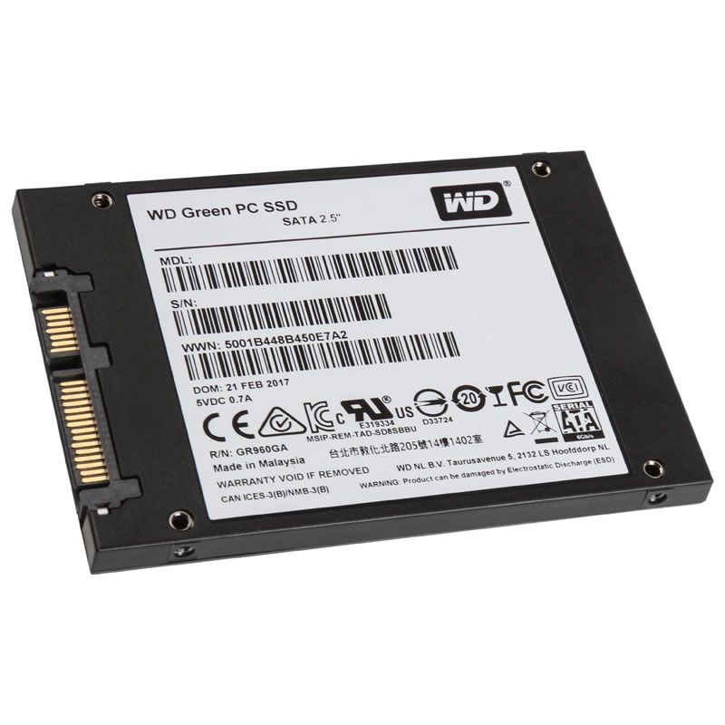 WD Green 240GB SATA III 2.5-Inch SSD Solid State Drive – WDS240G2G0A-00JH30