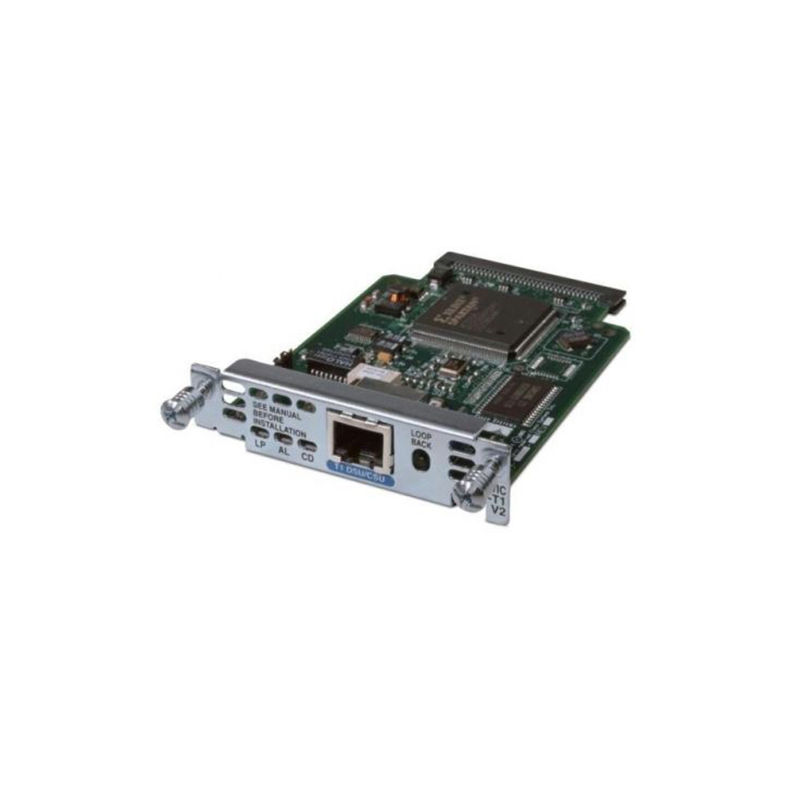 WIC-1DSU-T1-V2, Other T1 DSU/CSU WAN Interface Card, Updated 1-Port T1/Fractional T1/Integrated DSU CSU
