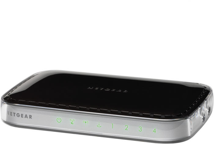 NETGEAR WNR1000 wireless router Fast Ethernet Black