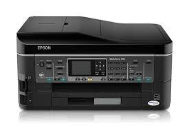 WORKFORCE545 - Epson WorkForce 545 38ppm / 250-Sheet Paper Tray + Ethernet Port All-in-One Color Inkjet Printer