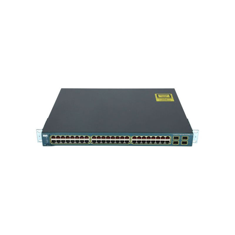 WS-C3560-48PS-S, Cisco Catalyst Switch, 48x10/100 PoE, 4xSFP, IPB Image