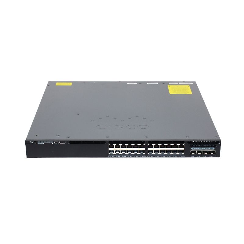 WS-C3650-24PS-L, Cisco Catalyst 3650 Switch, 24xPoE+ 4x1G Uplink LAN Base