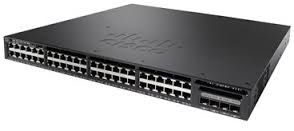 WS-C3650-48FWD-S, Cisco Catalyst 3650 Switch, 48xGE PoE/2x10GE SFP+/5 AP licenses