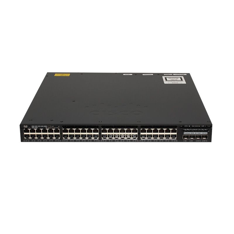 WS-C3650-48PD-L, Cisco Catalyst 3650 Switch, 48xPoE+ 2x10GE SFP+ LAN Base