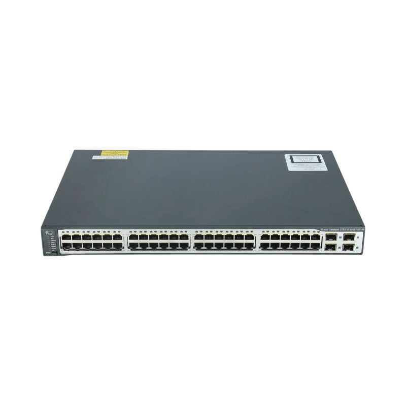 Cisco Catalyst 3750V2-48TS-S Stackable Ethernet Switch