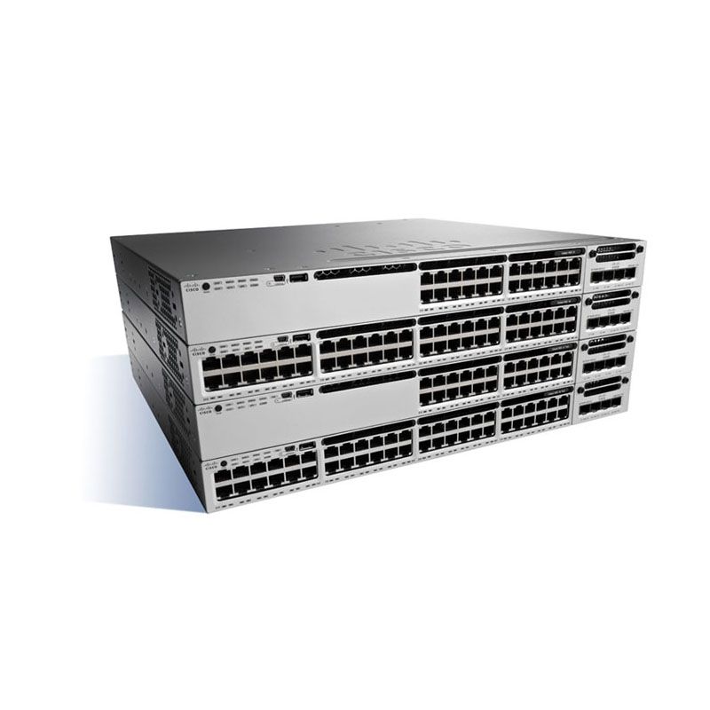 WS-C3850-16XS-E, Cisco Catalyst Switch, 16x10GE SFP+/1 module slot/350W PSU