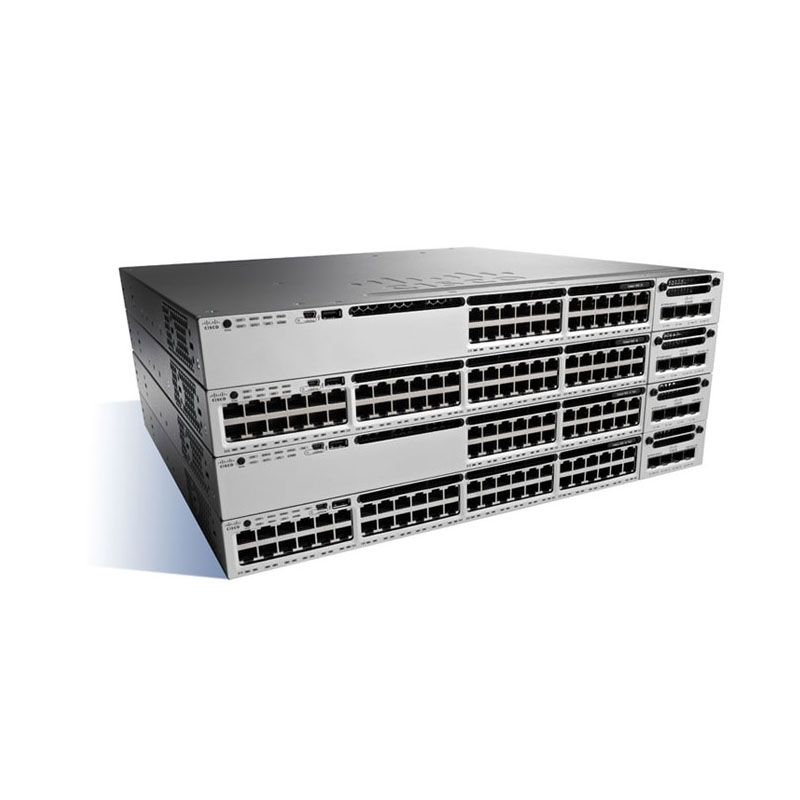 WS-C3850-16XS-S, Cisco Catalyst Switch, 16x10GE SFP+/1 Module Slot/350W PSU