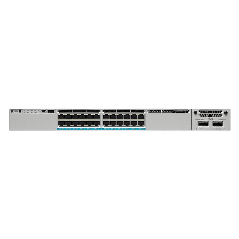 WS-C3850-24XU-L, Cisco Catalyst Switch, 24xUPoE/1xModule/1100W AC