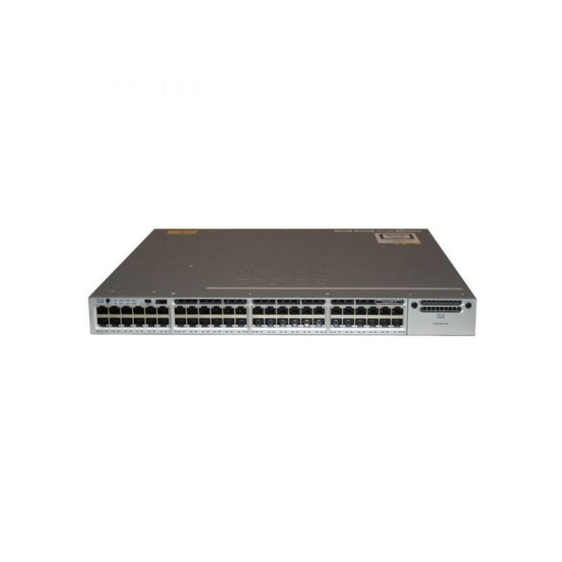 WS-C3850-48T-E, Cisco Catalyst Switch, 48xGE/350W AC PSU/IP Services