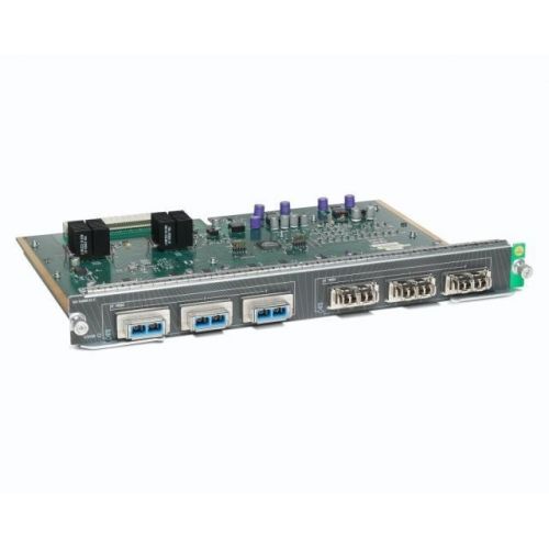 WS-X4606-X2-E, Cisco Catalyst 4500 E-Series Linecard, 6x10GbE X2/12xSFP/TwinGig Converter