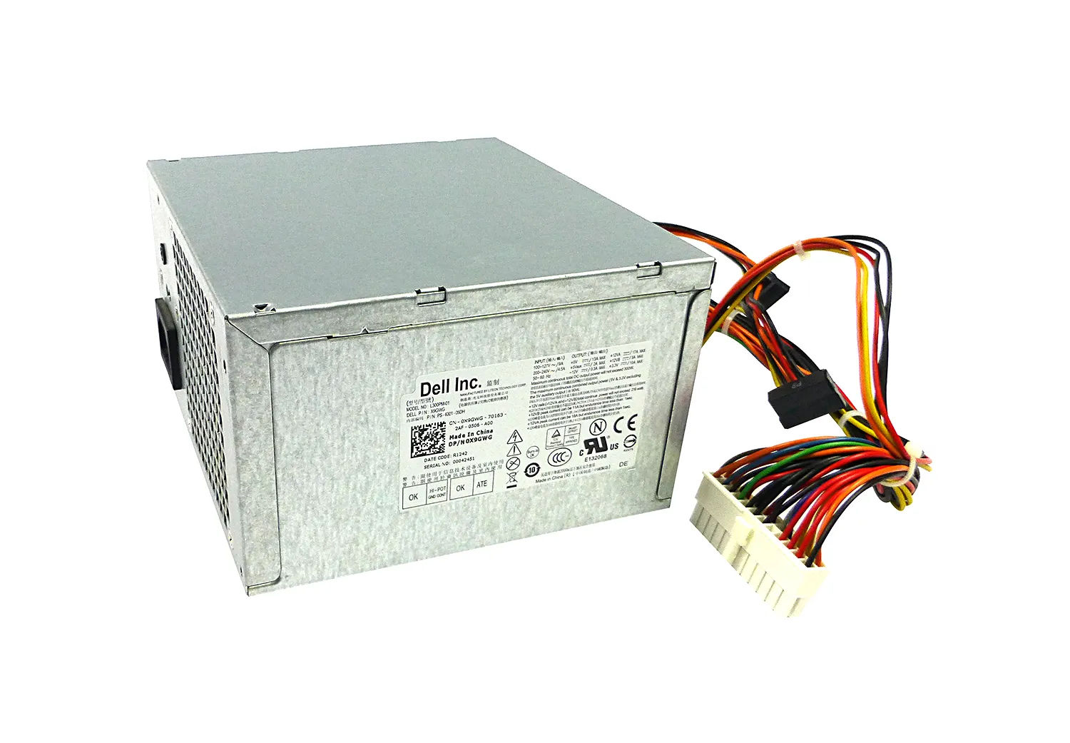 H180ES-00 - Dell 180-Watts 100-240V Power Supply