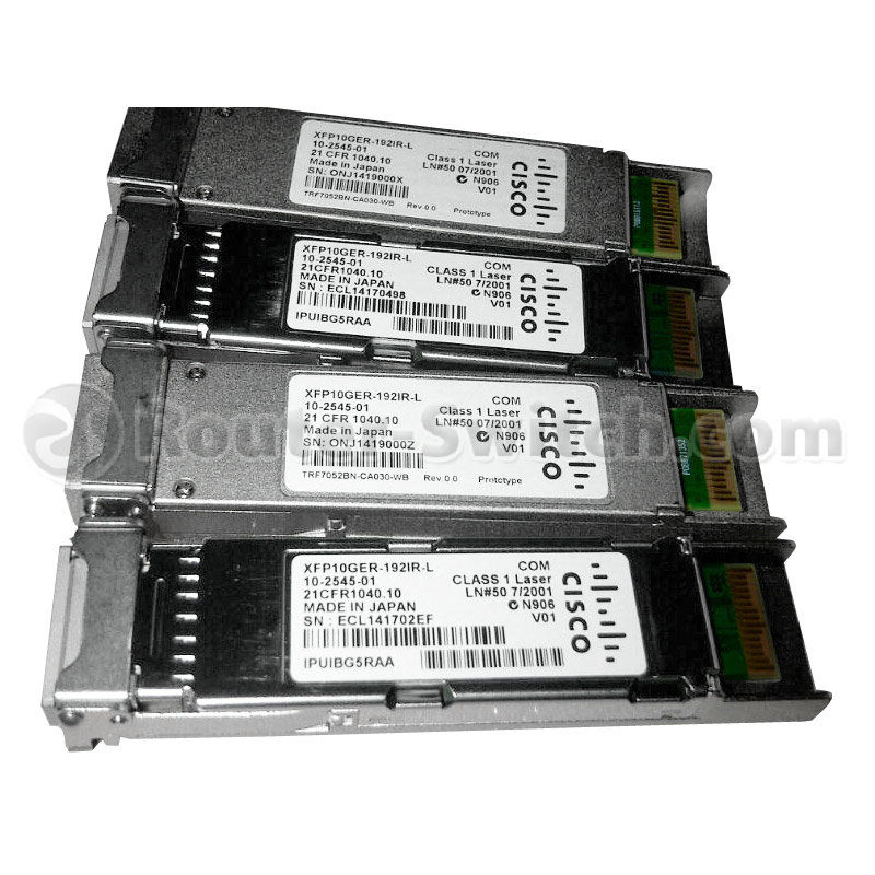 XFP10GER-192IR-L, Cisco XFP Transceiver, 10GBASE-ER/OC-192 IR/Low Power