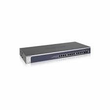 XS712T - Netgear XS712T 12 x RJ-45 Ports 10GBase-T + 2 x Combo RJ-45/SFP+ Ports Layer 3 Mananged Gigabit Ethernet Smart Network Switch