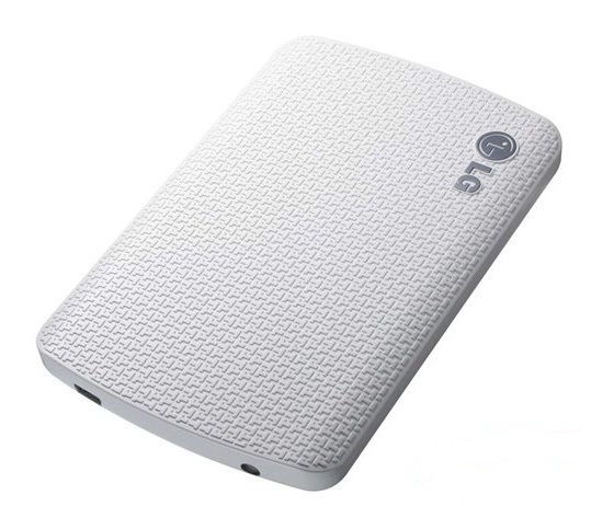 LG HXD7 external hard drive 500 GB 5400 RPM 2.5" White