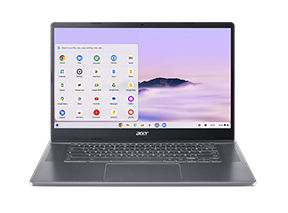 Acer Chromebook CBE595-1-50CA Intel® Core™ i5 i5-1335U 39.6 cm (15.6") Touchscreen Full HD 8 GB LPDDR5x-SDRAM 256 GB SSD Wi-Fi 6 (802.11ax) ChromeOS Grey