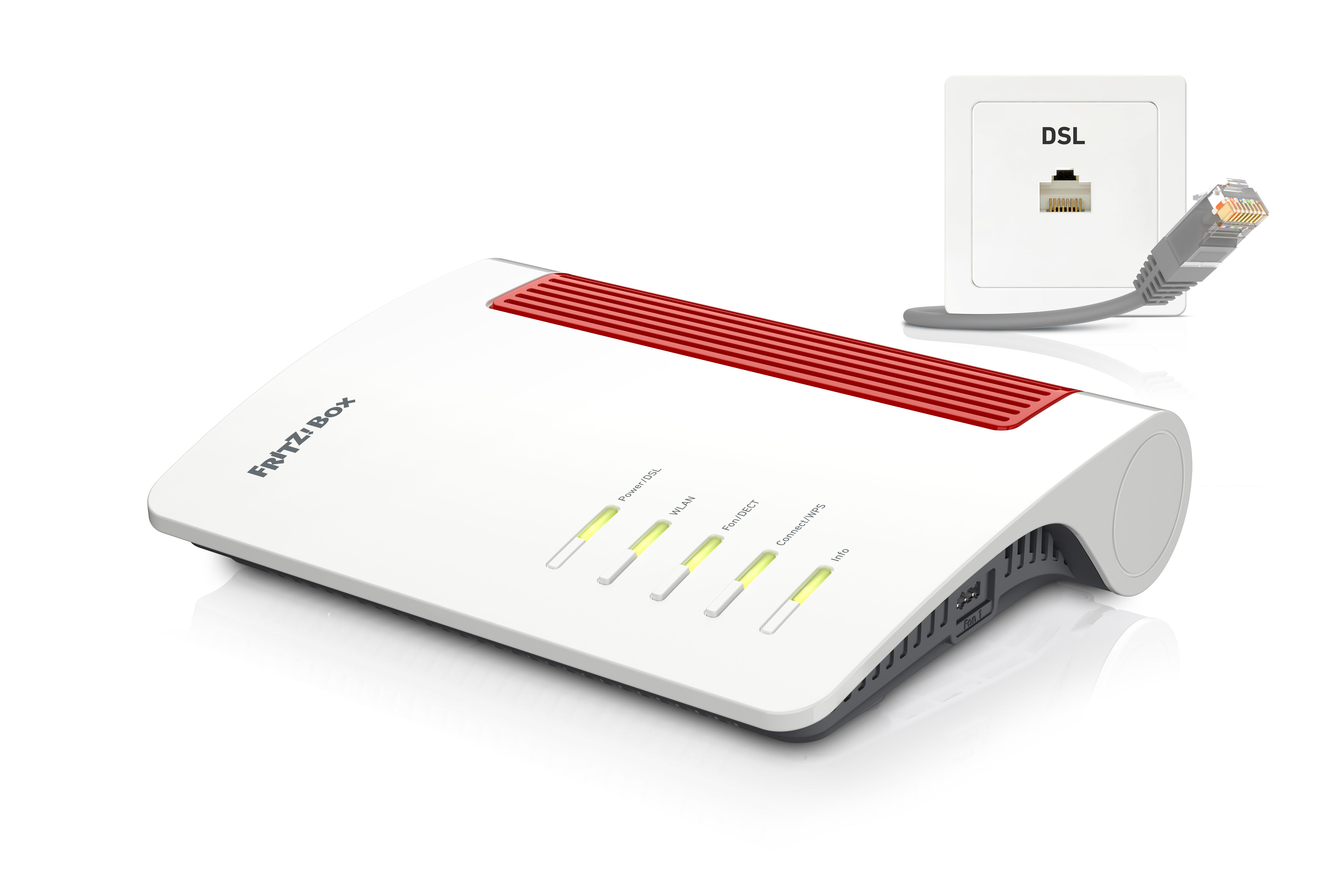 Box FRITZ! 7690 wireless router 2.5 Gigabit Ethernet Dual-band (2.4 GHz / 5 GHz) White