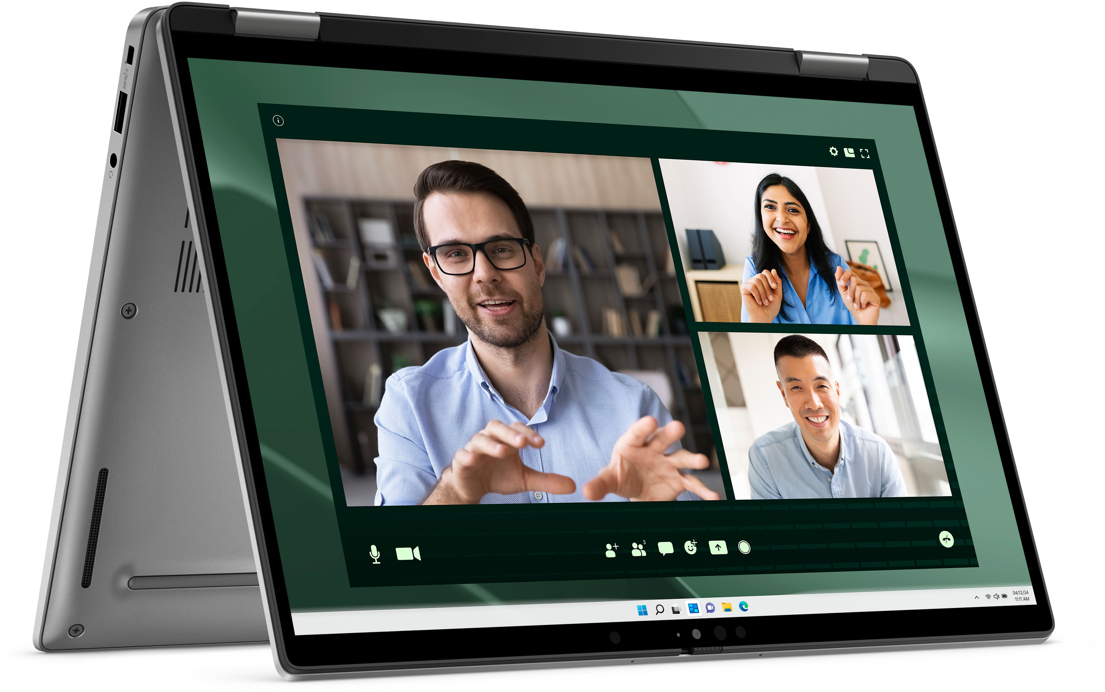 DELL Latitude 7350 2-in-1 Intel Core Ultra 7 165U Hybrid (2-in-1) 33.8 cm (13.3") Touchscreen Quad HD+ 16 GB LPDDR5x-SDRAM 512 GB SSD Wi-Fi 7 (802.11be) Windows 11 Pro Grey