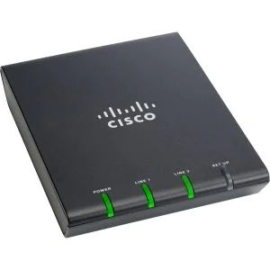 Cisco ATA 187 Analog Telephone Adapter for VoIP Integration