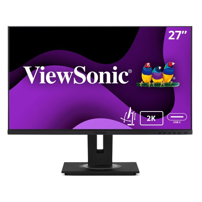 Viewsonic VG2756A-2K computer monitor 68.6 cm (27") 2560 x 1440 pixels Quad HD LED Black
