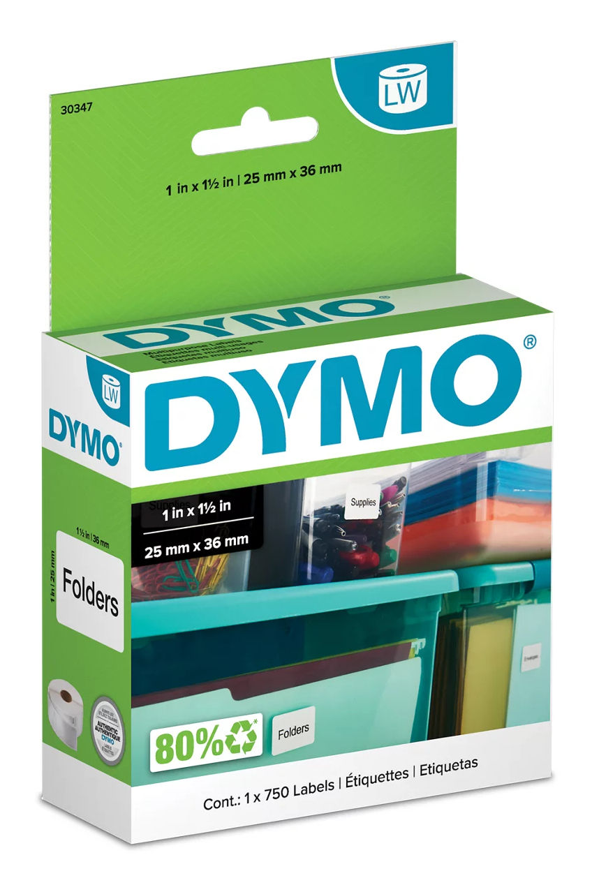 DYMO 30347 printer label White Self-adhesive printer label