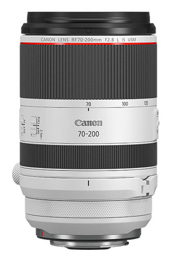 Canon RF 70-200mm f2.8 L IS USM MILC Telephoto lens Black, White