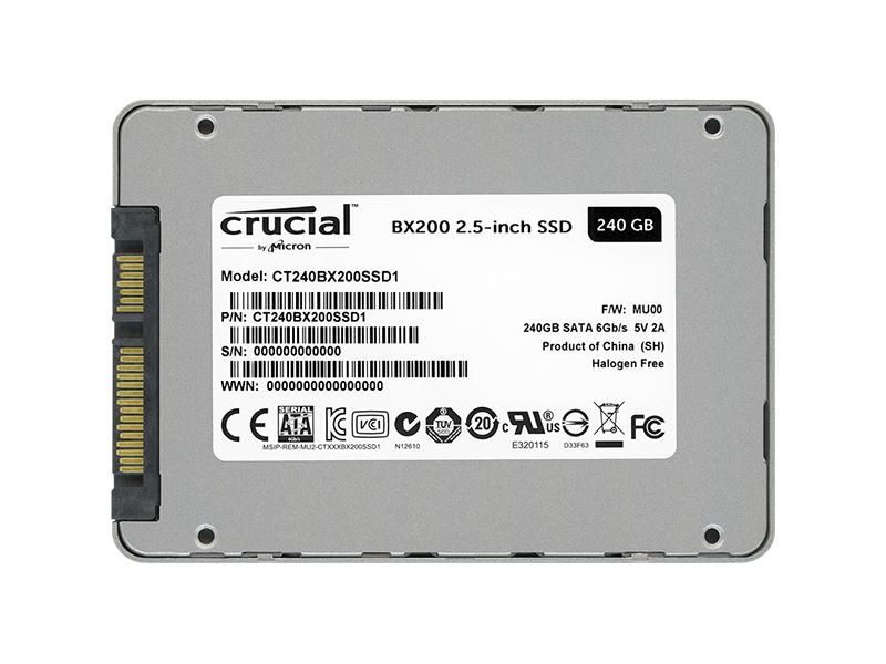 Crucial CT240BX200SSD1 240GB SATA Solid State Drive