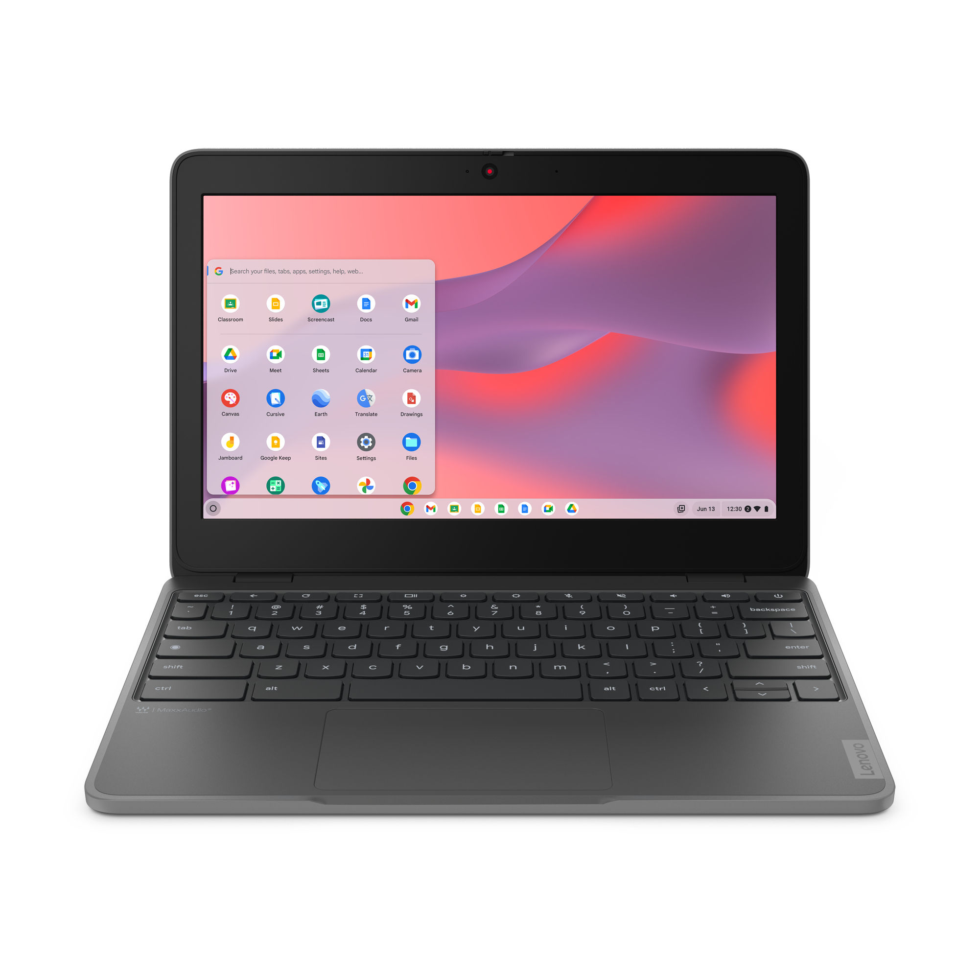 Lenovo 100e Chromebook Gen 4 (Intel) Intel® N N100 29.5 cm (11.6") Touchscreen HD 4 GB LPDDR5-SDRAM 32 GB eMMC Wi-Fi 6 (802.11ax) ChromeOS English Grey