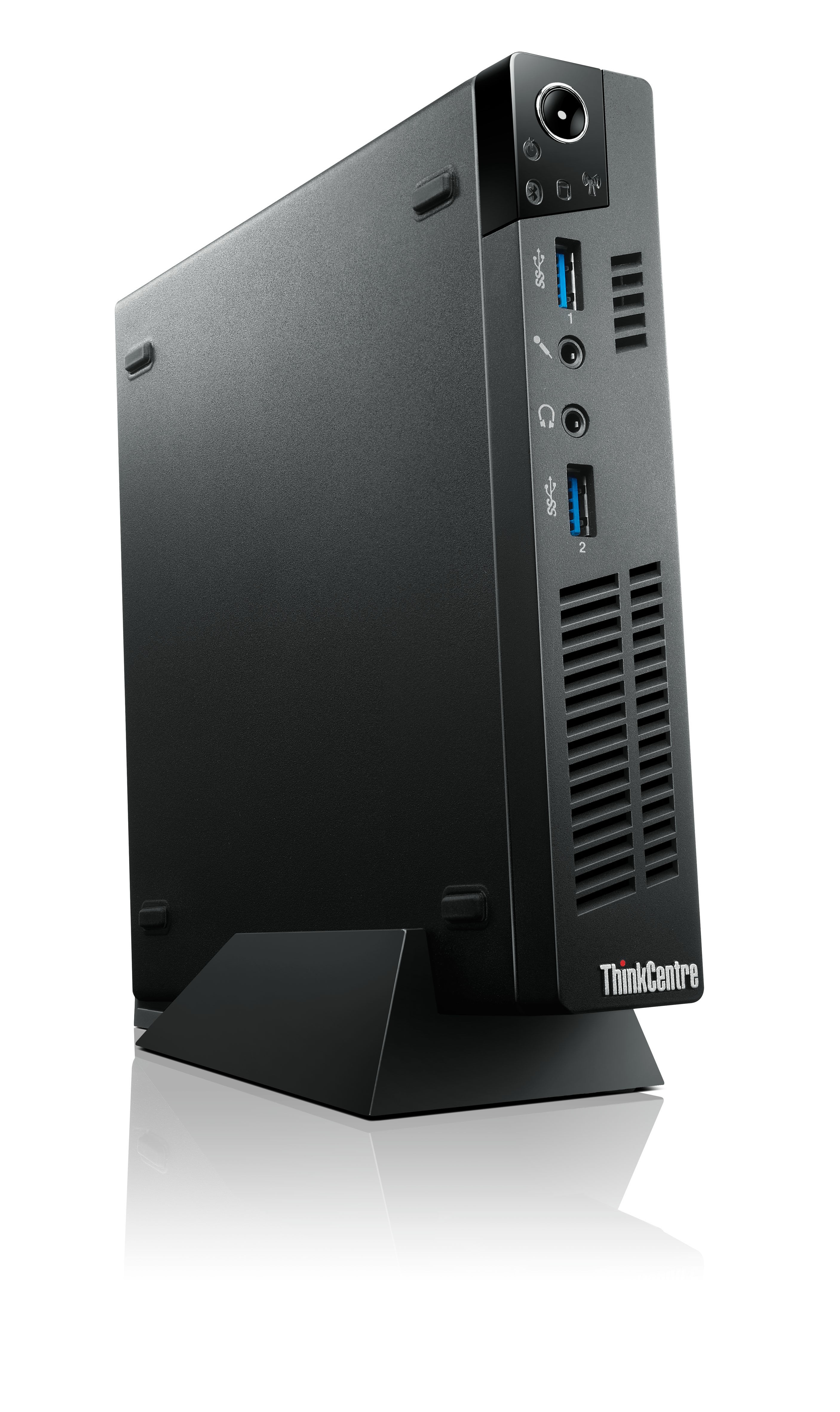 Lenovo ThinkCentre M92p Intel® Core™ i3 i3-3220T 4 GB DDR3-SDRAM 500 GB HDD Windows 7 Professional USFF PC Black