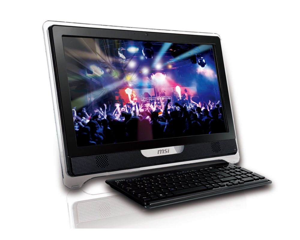 MSI Wind Top AE2220 54.6 cm (21.5") 1920 x 1080 pixels Touchscreen 4 GB 320 GB Windows 7 Home Premium Black