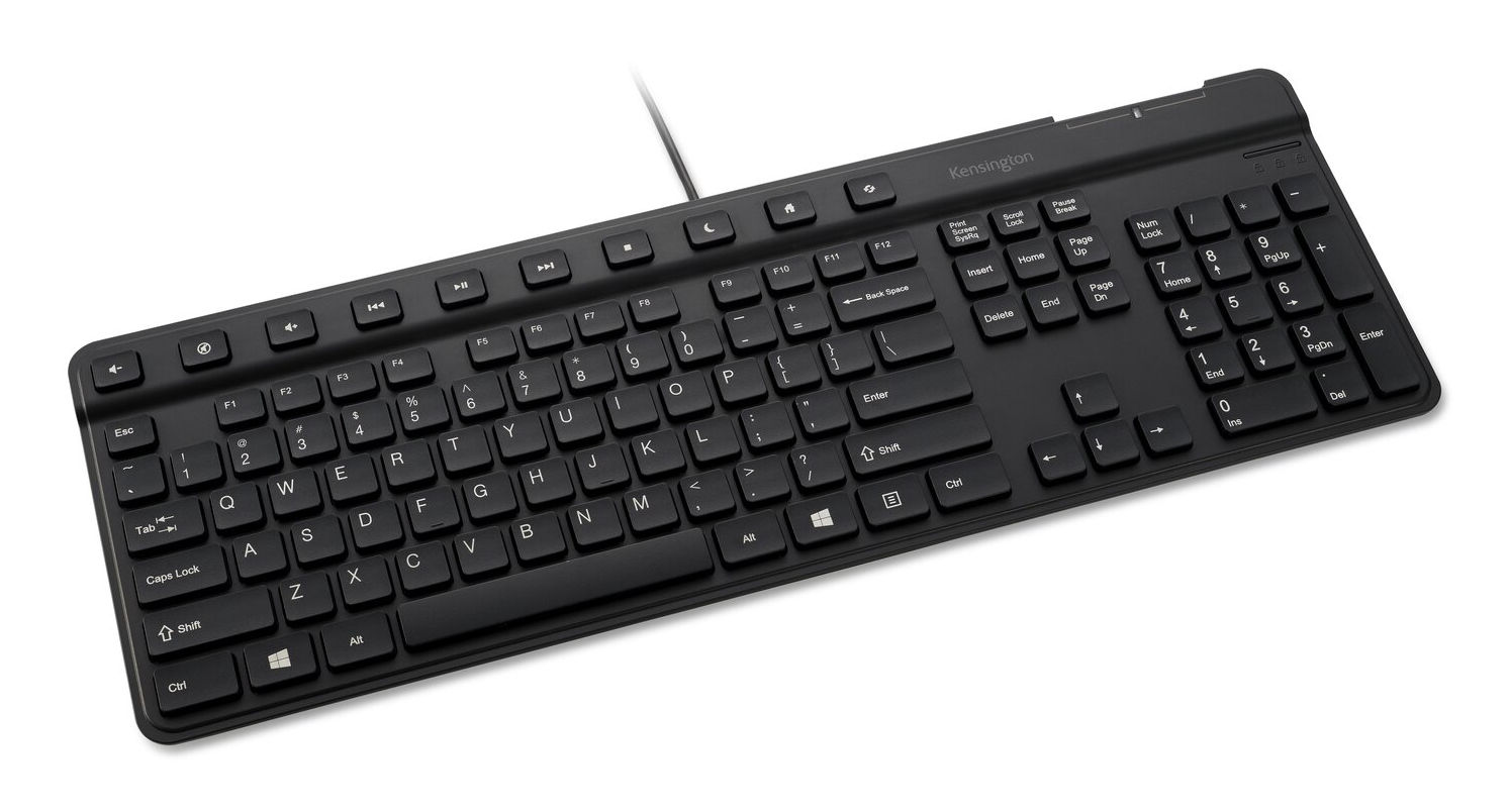 Kensington K55115US keyboard Office USB QWERTY US English Black