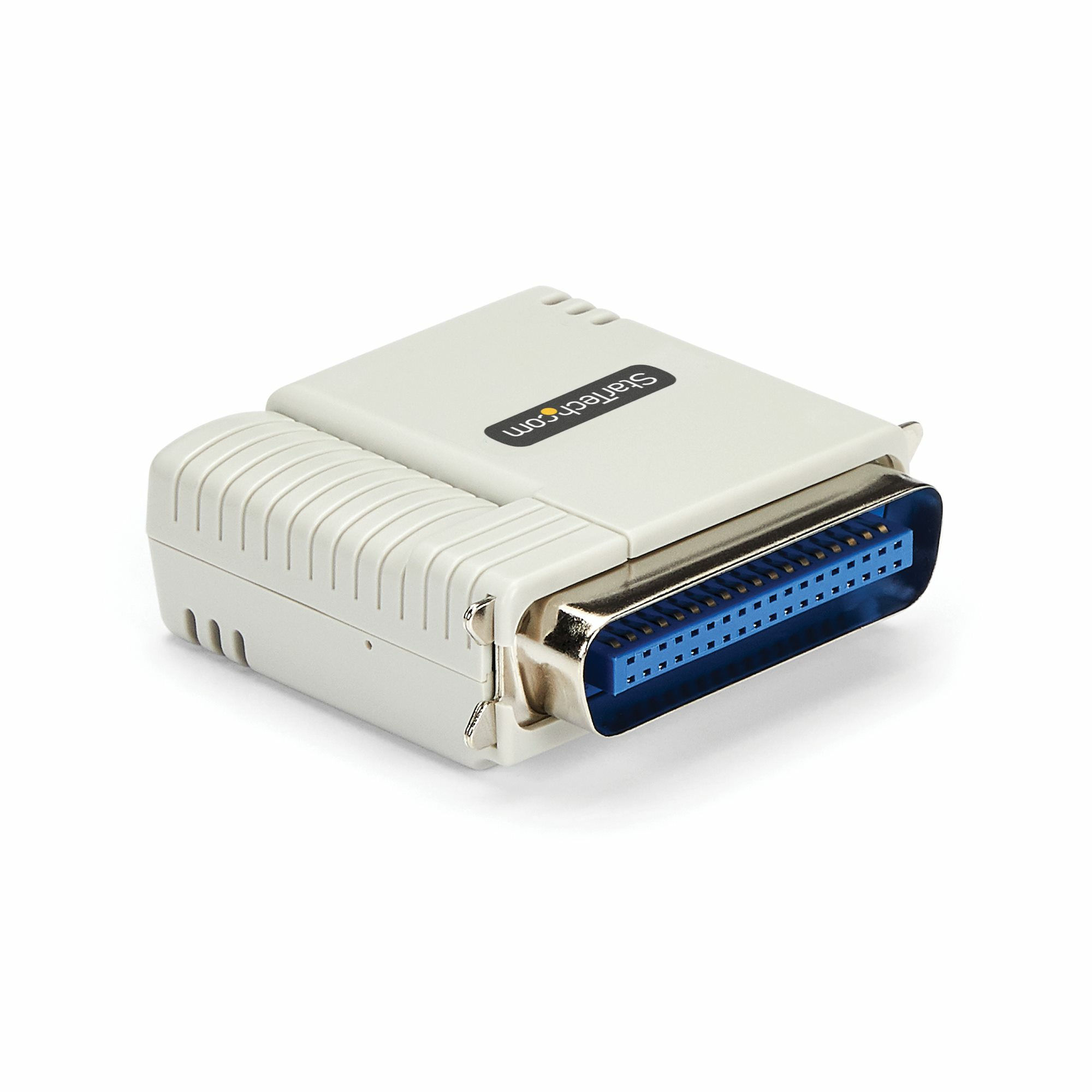 StarTech.com Ethernet to Parallel Network Print Server, 10/100Mbps LAN, WebUI Enabled, Centronics Ethernet Printer Server Adapter, Enhances Legacy Printer