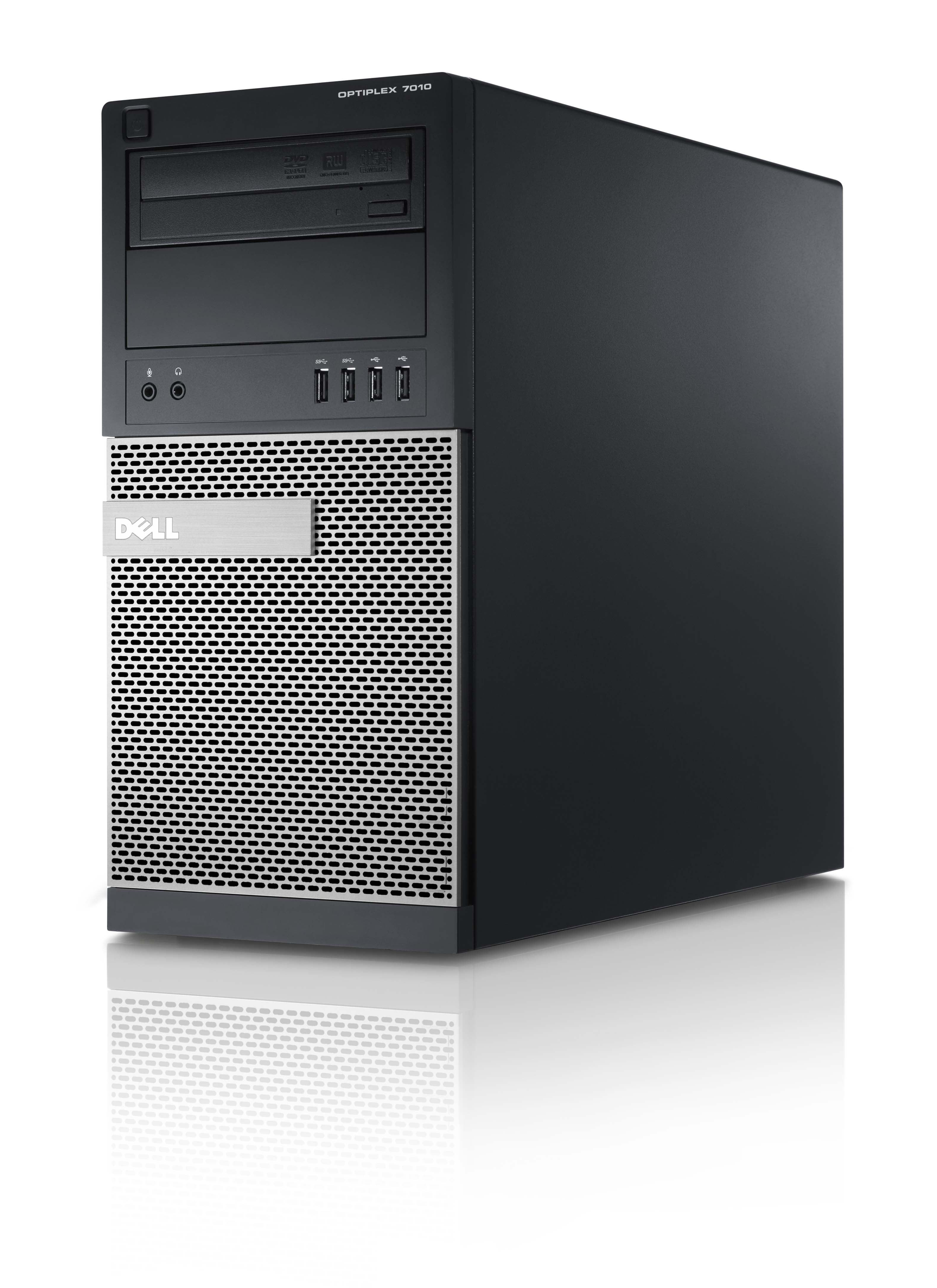 DELL OptiPlex 7010 MT Intel® Core™ i5 i5-3470 4 GB DDR3-SDRAM 500 GB HDD Linux Mini Tower PC Black, Silver
