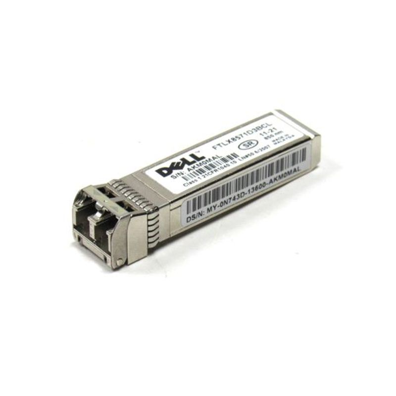 10Gb-SFP-SR, Dell 10GB SR Multimode Module, 10Gbps/Short Range/MMF