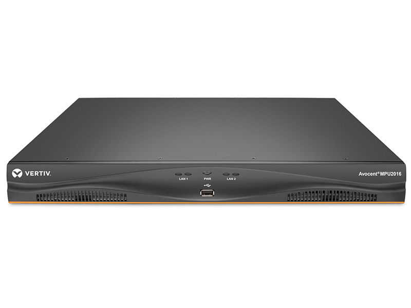 Vertiv Avocent MPU2016DAC-400 KVM switch Rack mounting Black