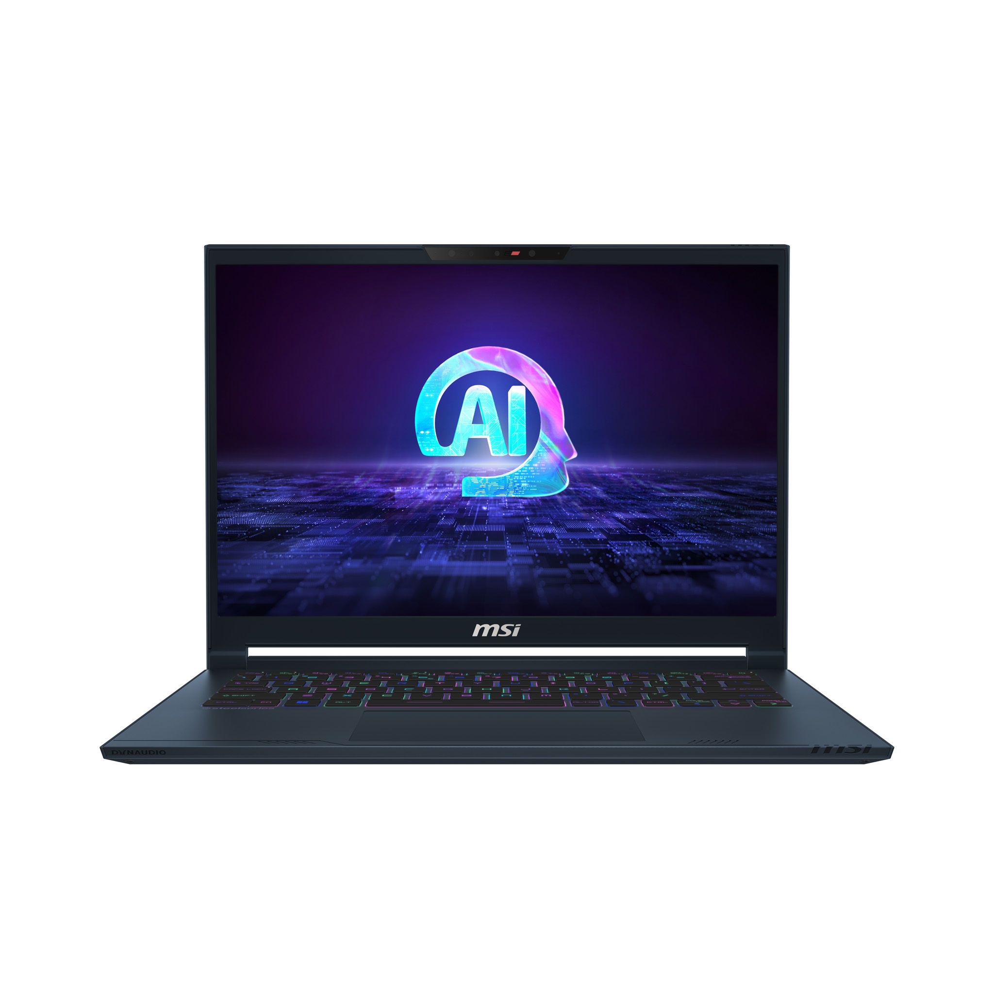 MSI Stealth 14 AI STUDIO A1VGG-089 Intel Core Ultra 9 185H Laptop 35.6 cm (14") 2.8K 64 GB DDR5-SDRAM 1 TB SSD NVIDIA GeForce RTX 4070 Wi-Fi 7 (802.11be) Windows 11 Pro Blue