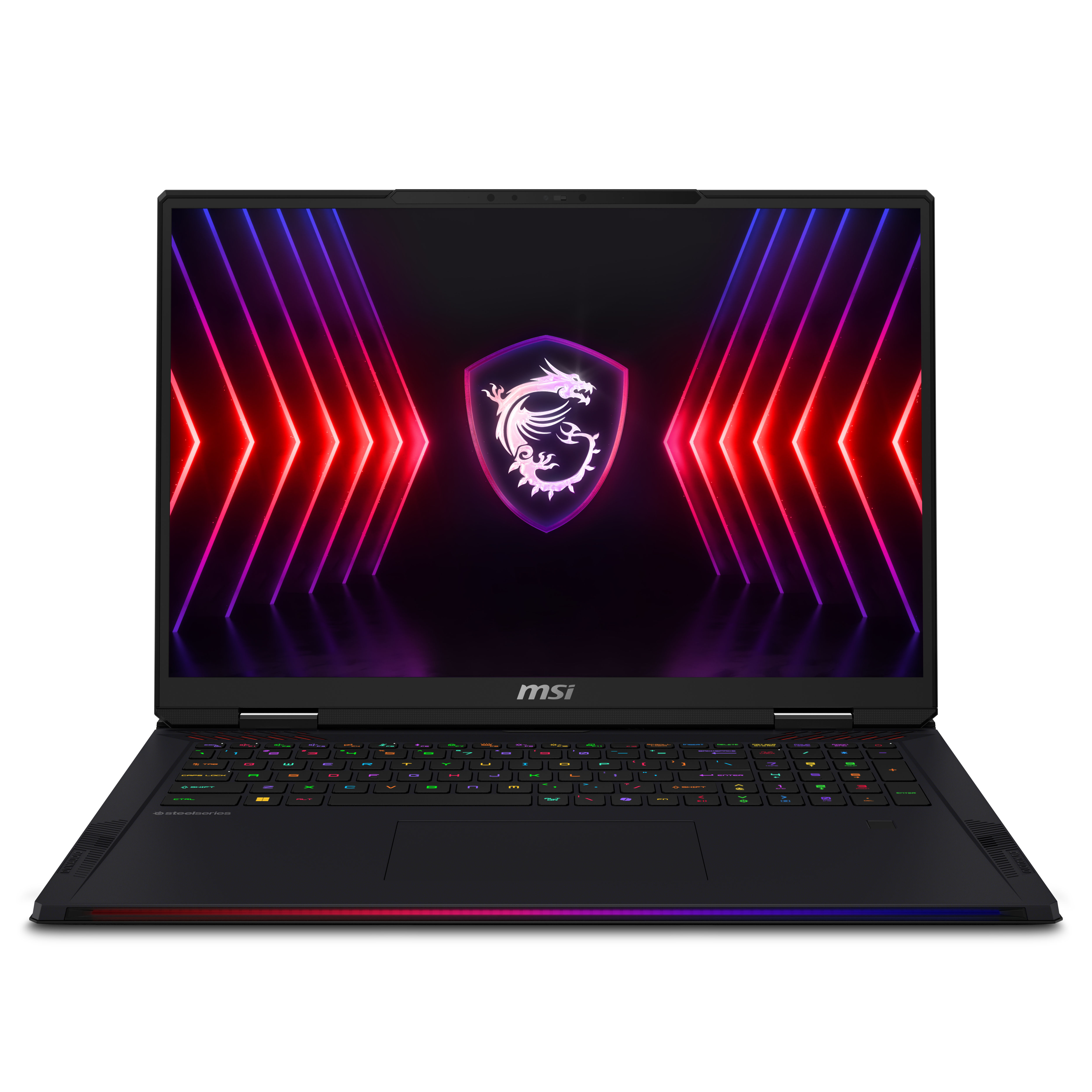 MSI Raider 18 HX A14VHG-256US laptop Intel® Core™ i9 i9-14900HX 45.7 cm (18") WQUXGA 64 GB DDR5-SDRAM 2 TB SSD NVIDIA GeForce RTX 4080 Wi-Fi 7 (802.11be) Windows 11 Pro Black