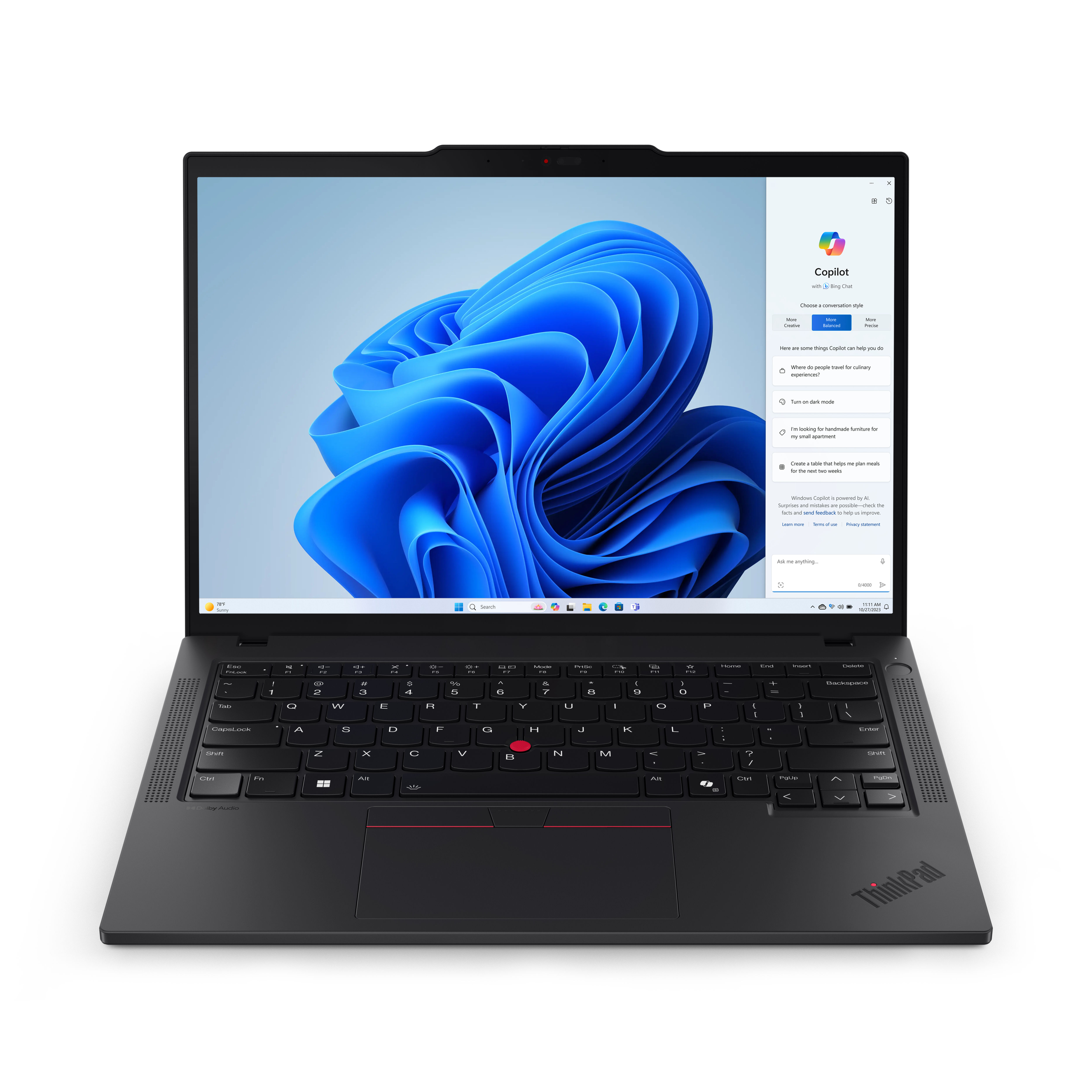 Lenovo ThinkPad P14s Gen 5 (AMD) AMD Ryzen™ 7 PRO 8840HS Laptop 35.6 cm (14") Touchscreen WUXGA 32 GB DDR5-SDRAM 512 GB SSD Wi-Fi 6E (802.11ax) Windows 11 Pro Black