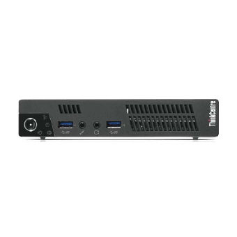 Lenovo ThinkCentre M92 Intel® Core™ i3 i3-2120T 4 GB DDR3-SDRAM 320 GB Windows 7 Professional USFF PC Black