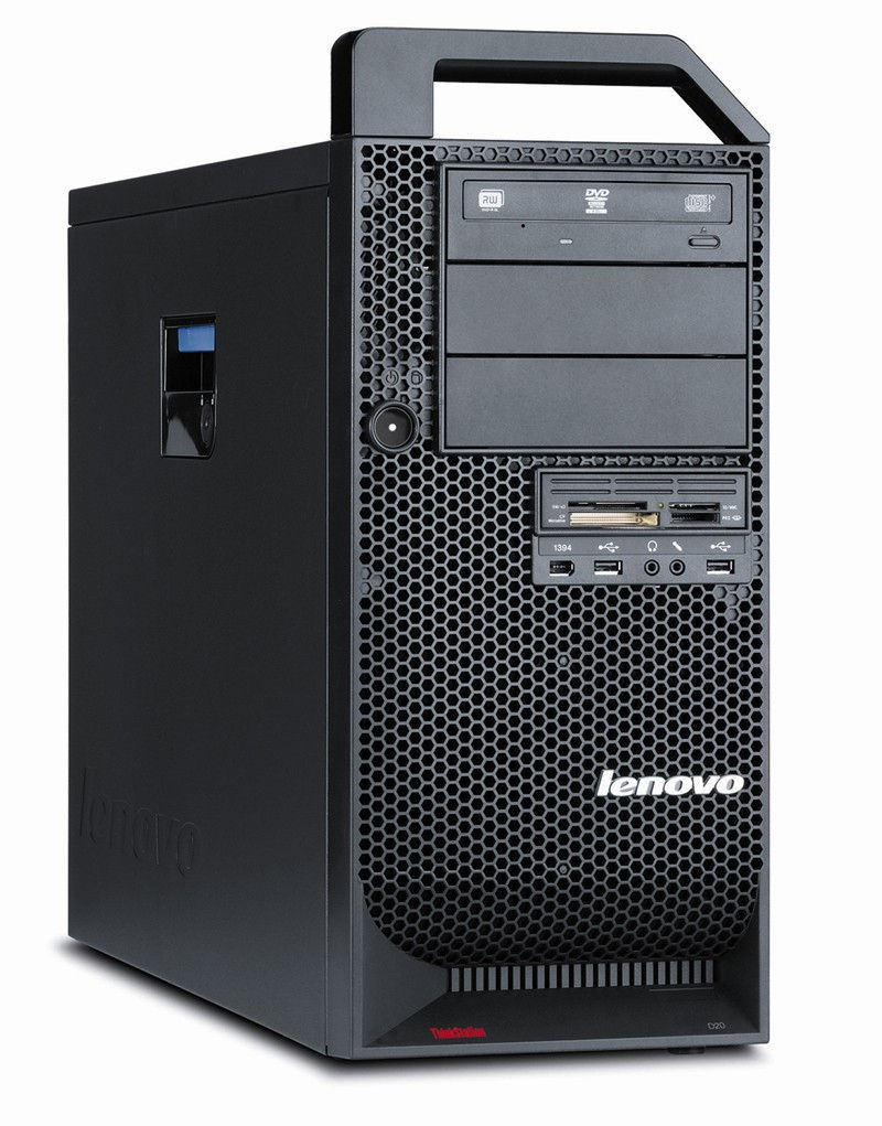 Lenovo ThinkStation D20 + 2GB DDR3 Intel® Xeon® 5000 Sequence E5606 4 GB DDR3-SDRAM Windows 7 Professional Tower Workstation Black