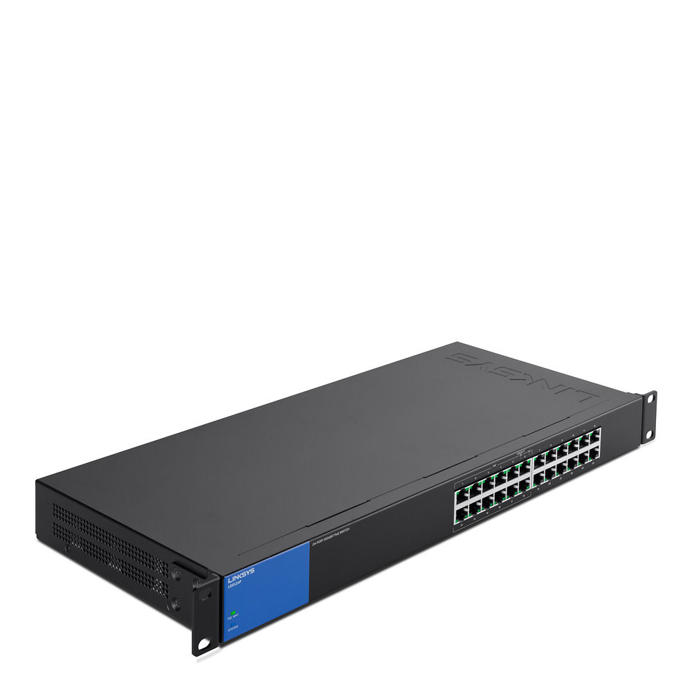 Linksys 24-Port Gigabit PoE Switch (LGS124P)