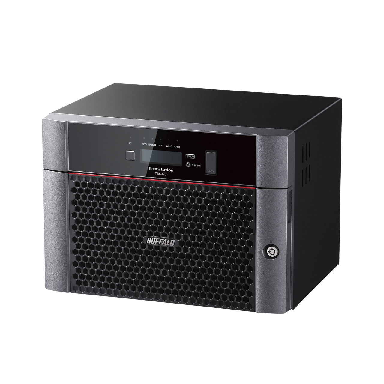 Buffalo TeraStation TS5820DN NAS Desktop Annapurna Labs Alpine AL-524 8 GB DDR4 96 TB HDD Black