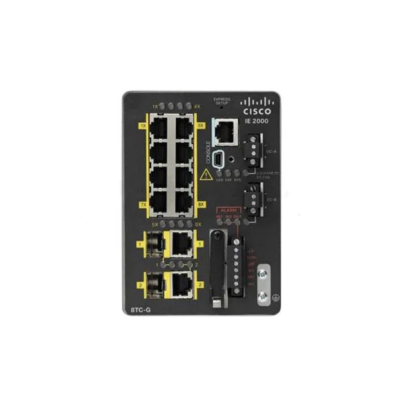 Cisco IE-2000-8TC-G-E Industrial Ethernet Switch with 8 Gigabit Ports