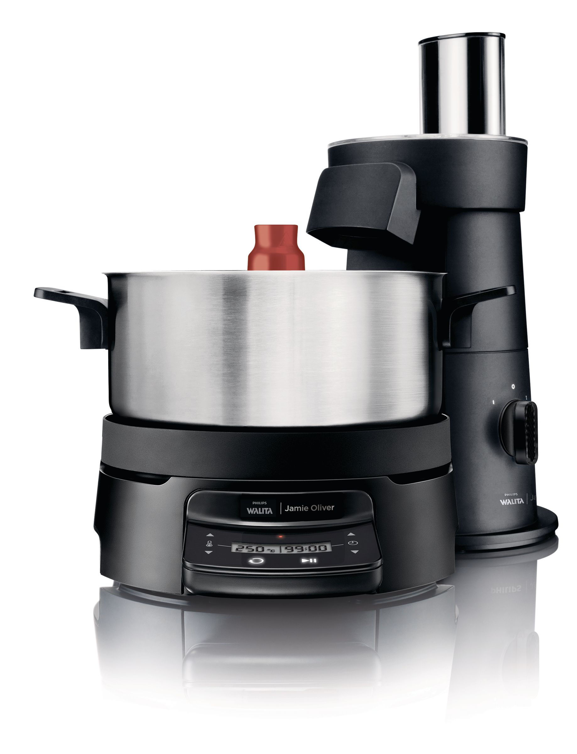 Philips Walita RI1050/00 food processor 1500 W 3 L Black, Stainless steel