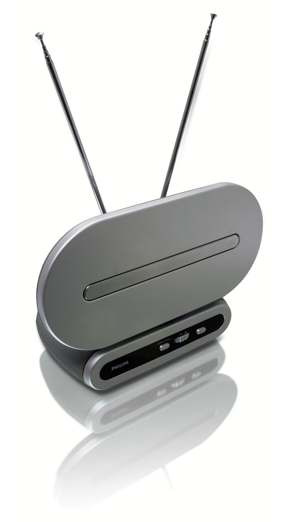 Philips SBCTT950 UHF/VHF/FM Indoor 42 dB amplified TV antenna