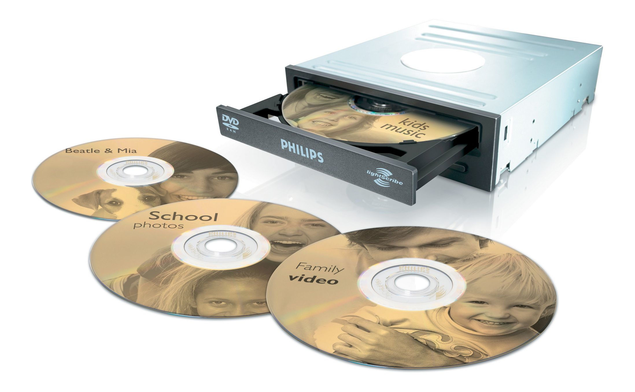 Philips SPD6104BD DVD 20x ReWriter Internal Drive, SATA