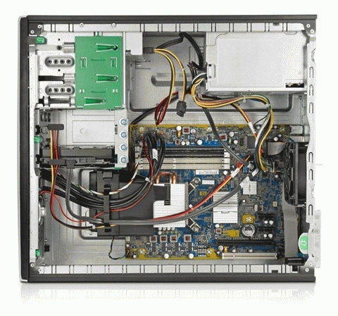 HP 6005 Pro MT AMD Athlon X2 B22 2 GB DDR3-SDRAM 250 GB AMD Radeon HD 4200 Windows Vista Business Micro Tower PC