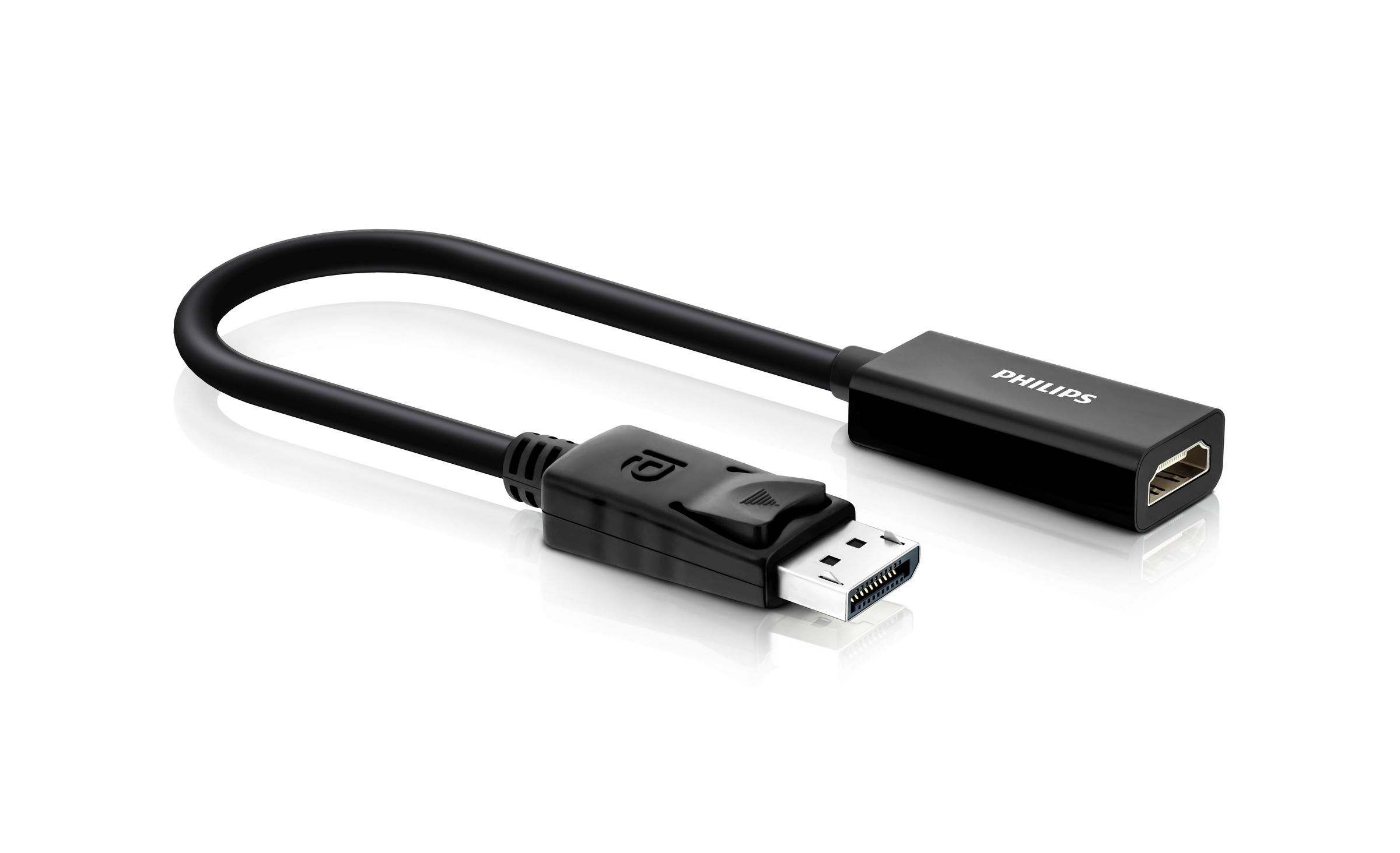 Philips SWX2127/27 video cable adapter HDMI Type A (Standard) DisplayPort Black