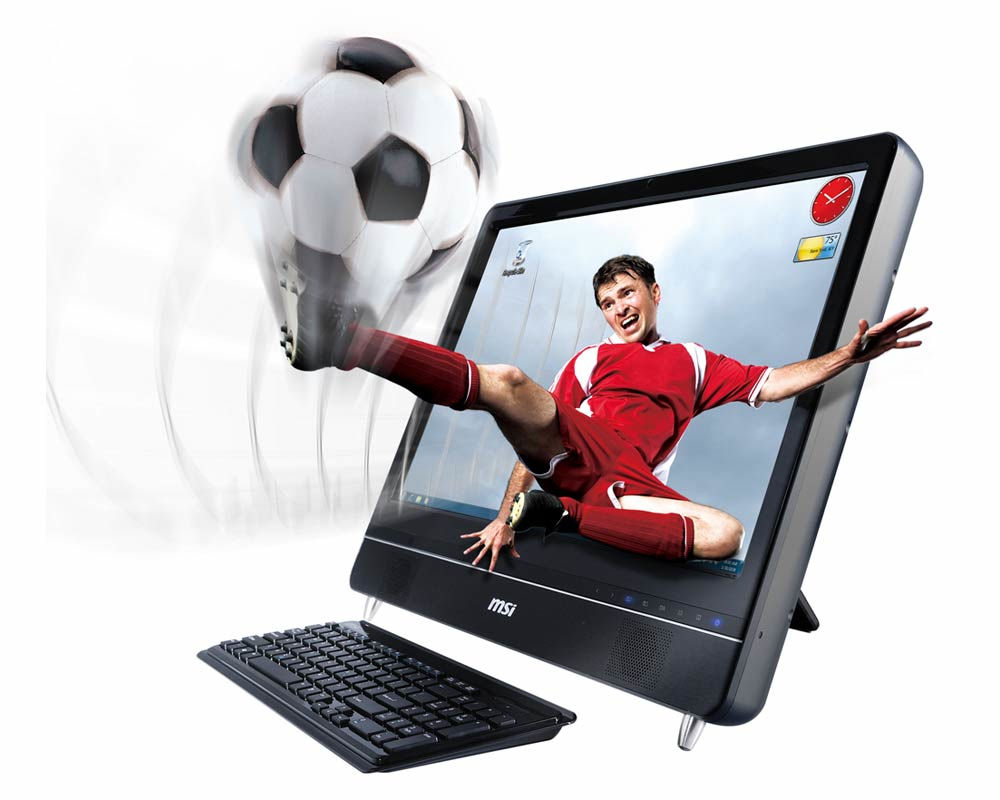 MSI Wind Top AE2400-009FR Intel® Core™2 Quad 59.9 cm (23.6") 1920 x 1080 pixels Touchscreen 4 GB DDR3-SDRAM 1 TB AMD Mobility Radeon HD 565v Windows 7 Home Premium Black